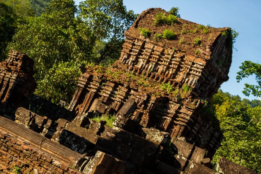 From Hoi An: Day Tour of My Son Temples and Marble Mountain - Stone sculpture visit at Nhựt Mạnh: watch craft, decide if you want to buy