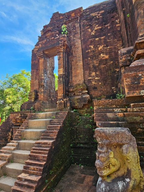 From Hoi An: My Son Sanctuary & Marble Mountains Guided Tour - The My Son pace, from temples to a real break