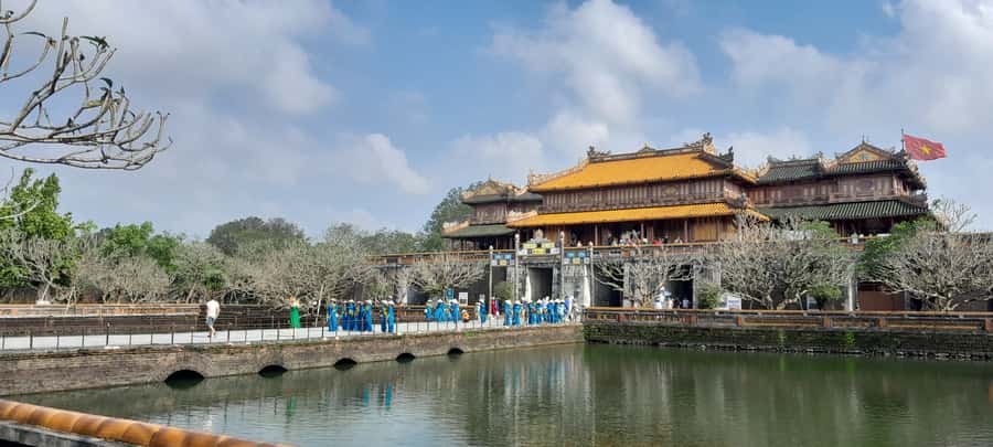 From Hoian & Danang: Hue City Tour with HaiVan Pass - Thien Mu Pagoda, Hue’s spiritual landmark and the “slow down” moment