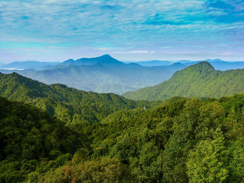 From Hue/Da Nang/Hoi An: Bach Ma National Park Trekking Tour - Do Quyen Waterfall at around 300 meters up: relax, snack, and breathe