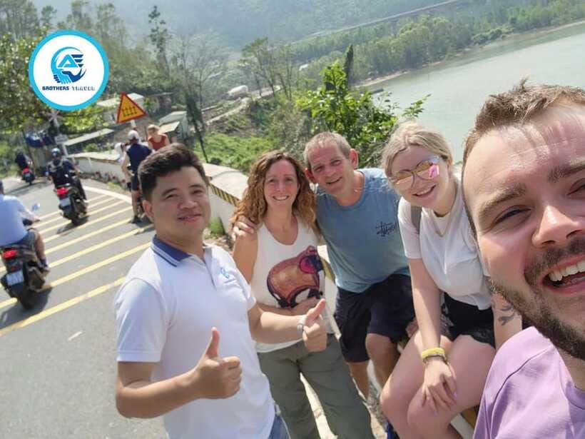 From Hue: Hoi An Guided Bus Tour with 4 Sightseeing Stops - Stop 4, Marble Mountains: caves, temples, and that Linh Ung Pagoda moment