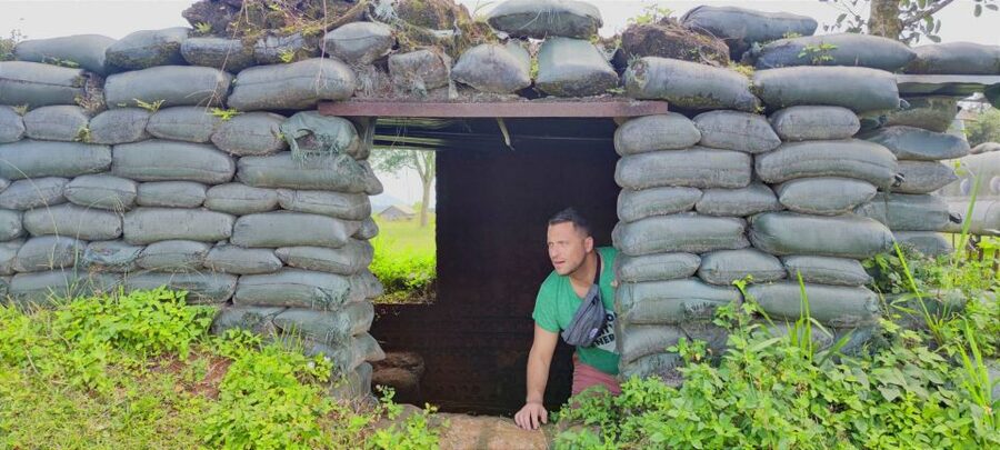 From Hue: Private Half-Day DMZ Tour with Vinh Moc Tunnels - Quang Tri Ancient Citadel: seeing the evidence of 1972