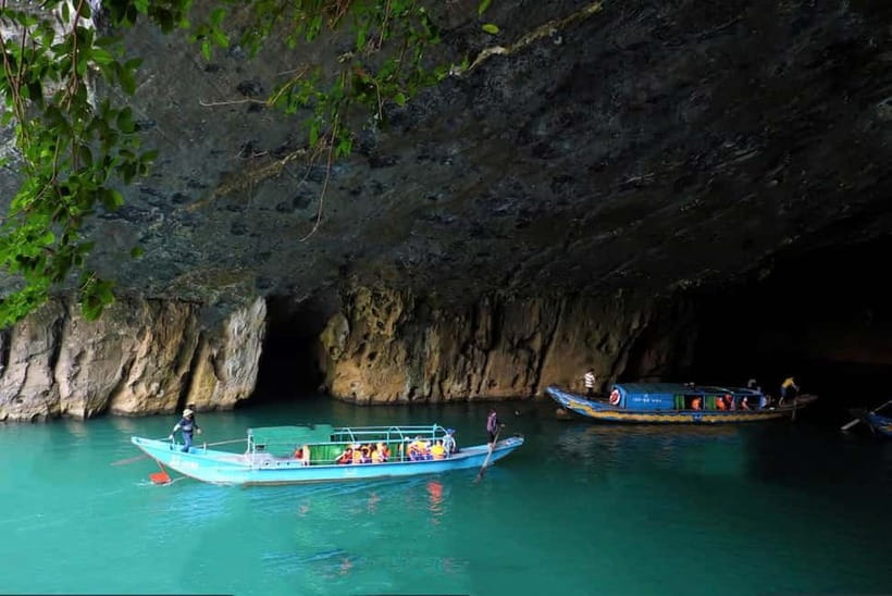 From Hue to History and Nature: DMZ & Phong Nha Cave Tour - La Vang Holy Land at the start of a heavy day