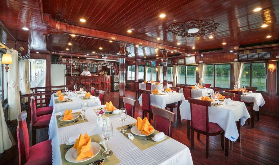 From Ninh Binh: Ha Long Bay 2 days 1 night on 3-star Cruise - Meals onboard: what’s included and how to handle beverages
