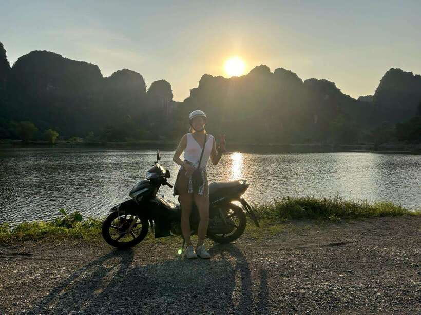 From Ninh Binh : Motobike Tour Trang An, Mua Cave 6-Hours - From pickup to panoramas, this 6-hour loop is built for momentum