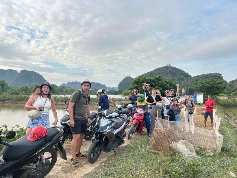From Ninh Binh : Motobike Tour Trang An, Mua Cave 6-Hours - Price and value: $18 base plus Trang An and Mua tickets
