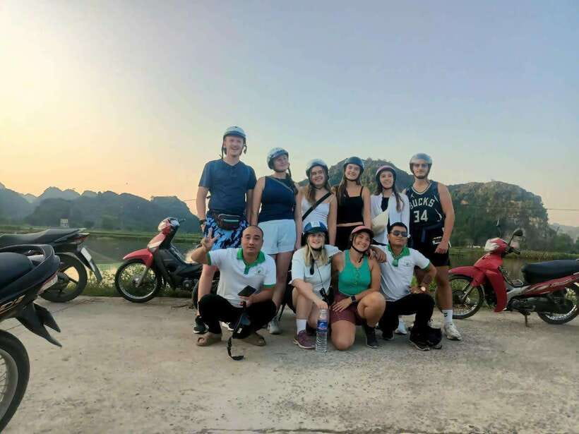 From Ninh Binh : Motobike Tour Trang An, Mua Cave 6-Hours - The Trang An boat caves: calm water, limestone walls, and a temple stop