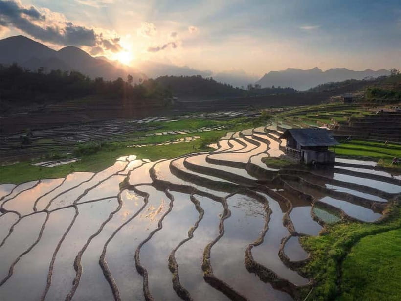 From Sapa : 1 Day Amazing Sapa Trek To Terrace rice field - Timing in Sapa, 8:00 pickup to 14:30 return