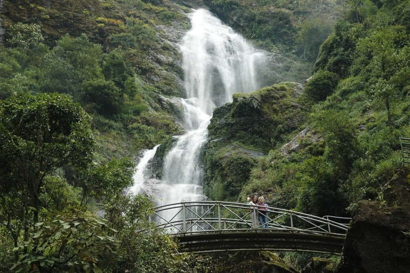 From Sapa: Glass Bridge and Silver Waterfall Group Tour - Silver Waterfall in Sapa, Including the Walk Up for Real Impact
