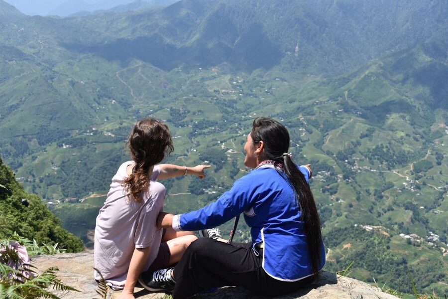From Sapa: Muong Hoa Valley View & Village Trek 1-Day - Down the mountain to ancient stone Sapa, with 200 stone blocks