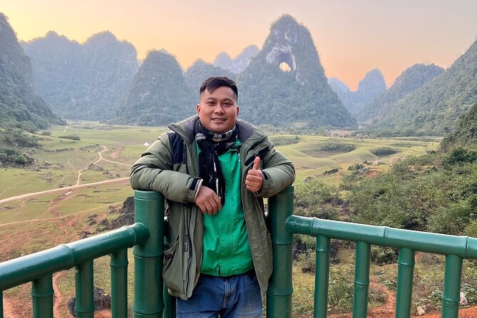 Full-Day Angel Mountain - Pac Bo Cave On Unique Route Tour - Mắt Thần Nui, Magic Eye Mountain, and the geopark viewpoint rhythm