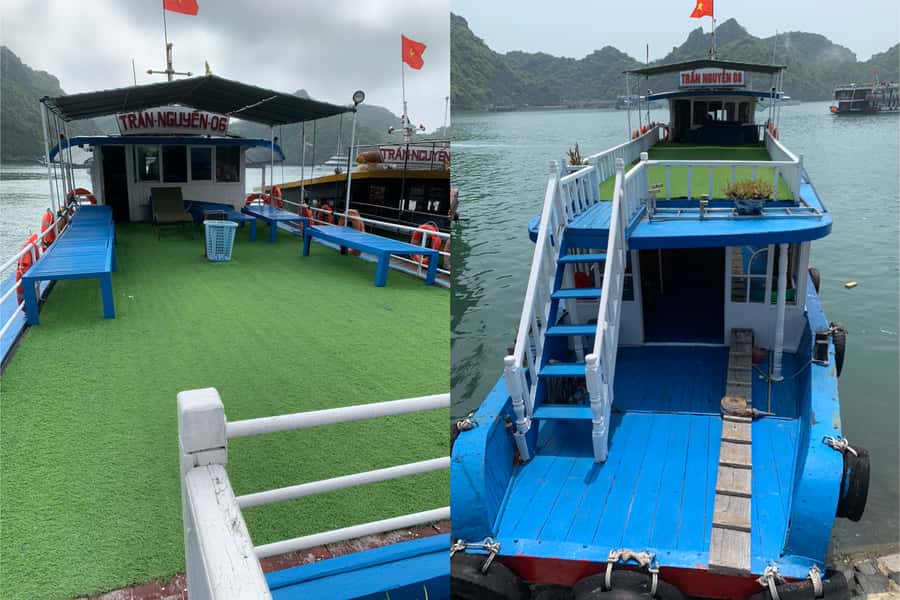 Full day boat trip with Cat Ba's captain Jack - Timing the sunset run back to Ben Beo harbor