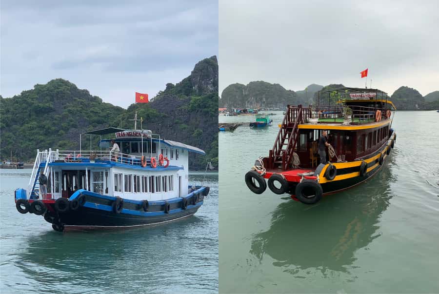 Full day boat trip with Cat Ba's captain Jack - Floating house stop and the cave kayak through Dark-Bright (Hang Ca/Hang Tối)