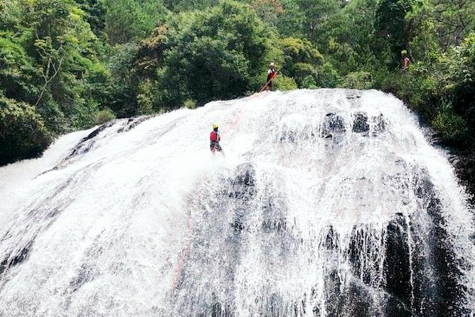 Full-Day Canyoning Tour with Datanla Falls Rappelling - The drive and start near Da Lat’s canyon road