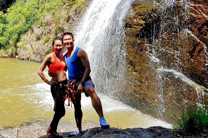 Full-Day Canyoning Tour with Datanla Falls Rappelling - Your first rappel at Datanla: a 15-meter descent