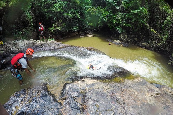 Full-Day Canyoning Tour with Datanla Falls Rappelling - Tyrolean traverse over the waterfall and toward the river