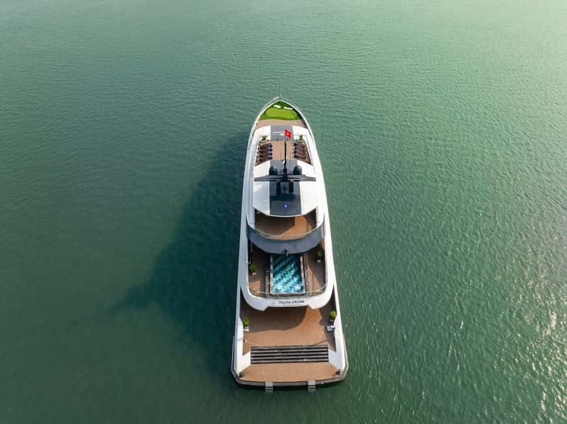 Full Day: Fabulous Halong Bay Tour with Taliya Cruise 5<em> – From Hanoi to UNESCO waters, in one packed day’ /><br />
This is a day trip that aims to do what many 1-day Halong itineraries fail at: give you actual time on the water. You start in Hanoi in the early morning, then head to Tuan Chau Marina, where the day becomes about cruise hours, cave exploration, and water activities. It is not just “see Halong Bay,” it is “do Halong Bay.”</p>
<p><p>I like that the schedule includes both <strong>Halong Bay</strong> and <strong>Lan Ha Bay</strong>, so you get variety. One is more famous for iconic limestone scenery, the other is known for calmer, less crowded vibes, especially around smaller coves. That mix helps the day feel fuller, even with a single day budget.</p>
</p>
<p><p>A possible drawback is that it is still a long day. Between the drive time from Hanoi and the early start, you need to be ready for a big chunk away from your hotel, and the itinerary can shift if weather or tide conditions change.</p>
</p>
<div class="twil" style="margin: 20px 0; padding: 15px 0;"><p>More Boat Tours in Hanoi</p><ul style="margin: 10px 0; padding-left: 0; list-style: none;"><li style="margin: 0 0 12px 0; padding: 0 0 12px 0; border-bottom: 1px solid #eee; line-height: 1.4;"><a href="https://vietnamesetravelguide.com/hanoi-ha-long-bay-day-cruise-swimming-meal-kayaking/">Hanoi: Ha Long Bay Day Cruise – Swimming, Meal, Kayaking</a><br><span style="font-size: 0.82em; color: #555;"><span style="color: #1E7A52;">★</span> 4.7 &nbsp;&middot;&nbsp; 7,415 reviews</span></li><li style="margin: 0 0 12px 0; padding: 0 0 12px 0; border-bottom: 1px solid #eee; line-height: 1.4;"><a href="https://vietnamesetravelguide.com/ninh-binh-full-day-tour-from-hanoi-to-hoa-lu-tam-coc-mua-cave-via-boat-bike/">Ninh Binh Full-Day Tour from Hanoi to Hoa Lu, Tam Coc & Mua Cave Via Boat & Bike</a><br><span style="font-size: 0.82em; color: #555;"><span style="color: #1E7A52;">★</span> 5.0 &nbsp;&middot;&nbsp; 4,384 reviews</span></li><li style="margin: 0; padding: 0; border-bottom: none; line-height: 1.4;"><a href="https://vietnamesetravelguide.com/cozy-bay-halong-5-star-day-cruise-buffet-cave-kayak-swimming/">Cozy Bay Halong 5-Star Day Cruise, Buffet, Cave, Kayak, Swimming</a><br><span style="font-size: 0.82em; color: #555;"><span style="color: #1E7A52;">★</span> 5.0 &nbsp;&middot;&nbsp; 3,512 reviews</span></li></ul></div><h2 id="the-transfer-ride-limo-comfort-long-hours-and-what-to-do">The transfer ride: limo comfort, long hours, and what to do</h2>
<p><img width="820" height="614" decoding="async" src=