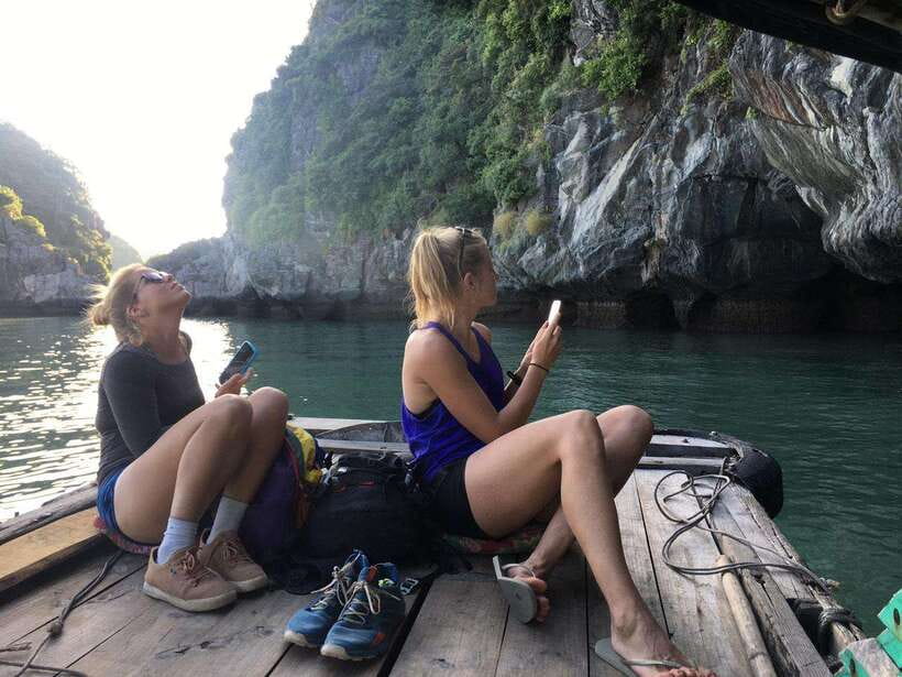Full day hike - climbing in Jungle of Cat Ba National park - What you will probably see: langurs, mammals, and pond life