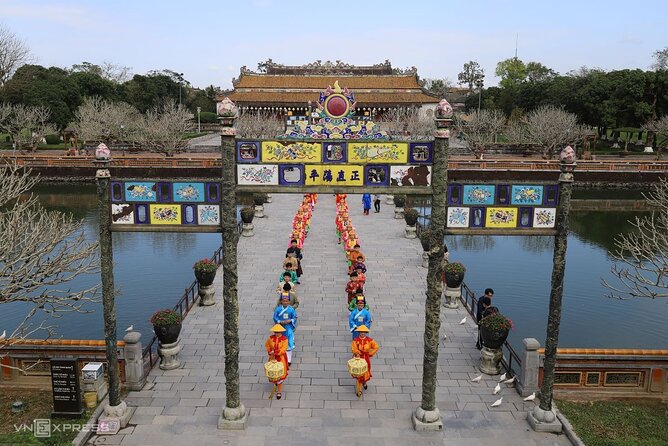Full-Day Hue Imperial City with/without Hai Van Mountain Pass - Thien Mu Pagoda on the riverbank: a landmark you can orient around