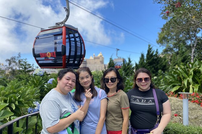 Full-Day Private Tour in Golden Bridge and Ba Na Hills - French Village and Fantasy Park: where the day gets playful