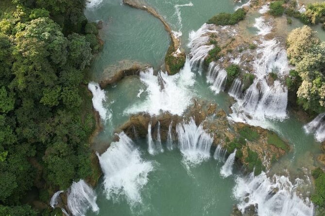 Full Day Tour In Cao Bang Ban Gioc Waterfall Angel Eye Moutain - Ban Gioc and Detian Falls: the main event, not a quick stop