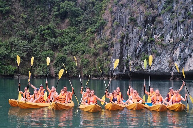 Full day trip to Lan Ha-Ha Long Bay from Cat Ba, avoid the crowds - Ba Trai Dao Beach and the swim breaks that keep it fun