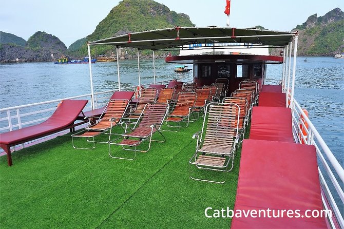 Full day trip to Lan Ha-Ha Long Bay from Cat Ba, avoid the crowds - Halong Bay, but less crowded: hundreds of limestone islands at a smarter pace