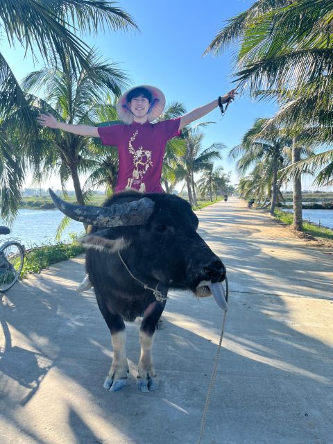 Funny day cycling, Buffalo riding and Basket boat - From Hoi An Post Office to Rice Fields: The Setup You Feel Immediately