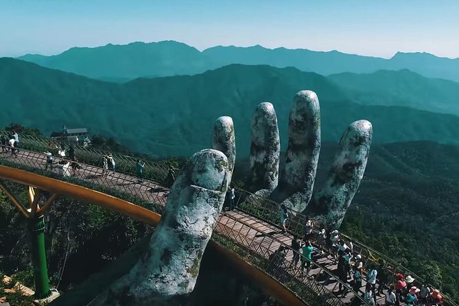 Golden Bridge & Ba Na Hills 1 Day including buffets lunch & 2 ways Cable Car - From Da Nang Pickup to Ba Na Hills Cable Car Timing