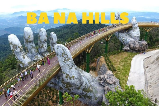 Golden Bridge -Ba Na Hills including buffet lunch ,Cable car 2 way From Da Nang - Theme Park Time: Free Wandering in the Mountains