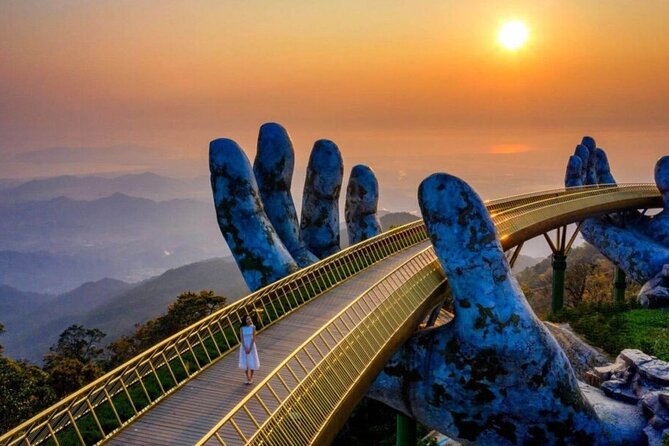 Golden Bridge -Ba Na Hills including buffet lunch ,Cable car 2 way From Da Nang - Golden Bridge and the Photo-Ready Views