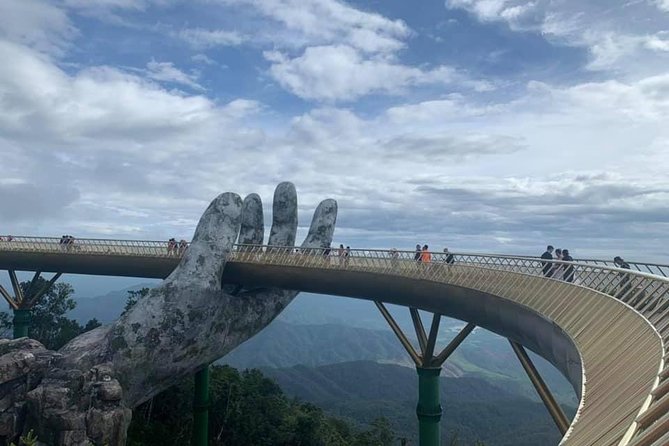 GOLDEN BRIDGE & BA NA HILLS & MARBLE MOUNTAIN-Private Guided Tour - The French village feel inside Ba Na Hills