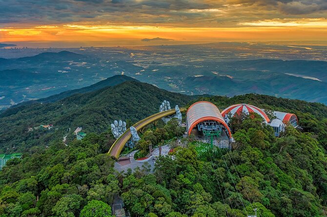 Golden Bridge Ba Na Hills with Buffets Lunch 2 ways cable car - Linh Ung Pagoda: A Calmer Break in the Middle of a Busy Day