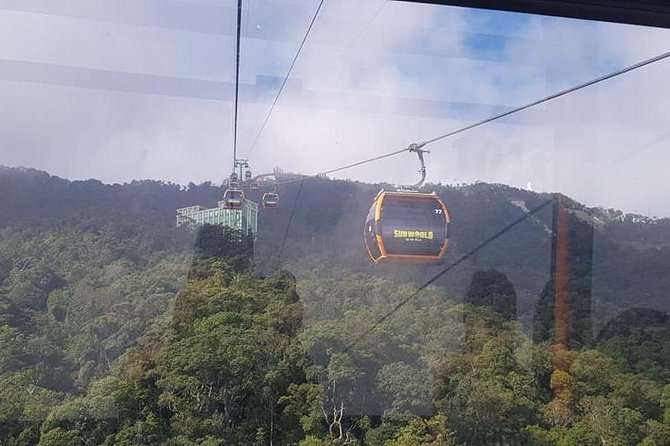 Guided Fullday Tour :Golden Bridge,Dragon Bridge,Marble Mountain,Monkey Mountain - Ba Na Hills cable car: cooler air and better timing at altitude