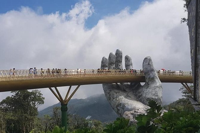 Guided Fullday Tour :Golden Bridge,Dragon Bridge,Marble Mountain,Monkey Mountain - Price and value: why $176 can make sense here