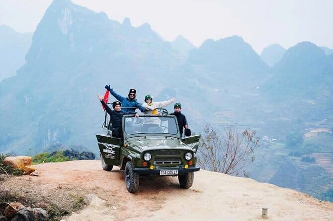 Ha Giang Jeep Tours: 3 Day 4WD + Hiking + Cruising Adventures - Day 1: Heaven Gate viewpoints, Yen Minh food stops, and a 2-hour off-route trek
