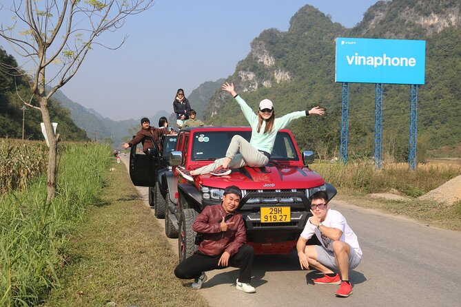 Ha Giang Open Air New Model Jeep Tour 3 Days 2 Night - Day 1: Quan Ba Heaven Gate, Yen Minh viewpoints, and the Dong Van karst zone
