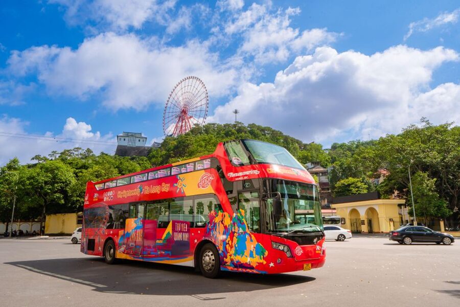 Ha Long: City Sightseeing Hop-On Hop-Off Bus Tour - Where you can board and how vouchers work (mobile or paper)