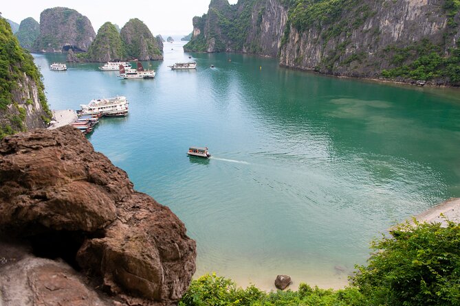 Halong Bay 2 Days 1 Night Traditional Boat - Ti Top Island: Beach Time Plus a Viewpoint Climb