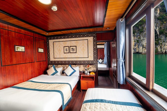 Halong Bay 2 Days 1 Night Traditional Boat - Day 2 at Hang Luon Cave: A Calm Lagoon Morning