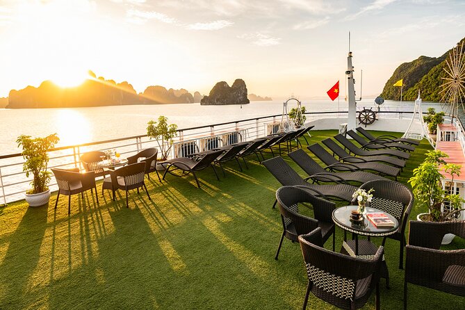 Halong bay 5star Cruise Day Trip: Buffet lunch & Limousine bus - Check-In at 11:45 and the On-Board Rhythm
