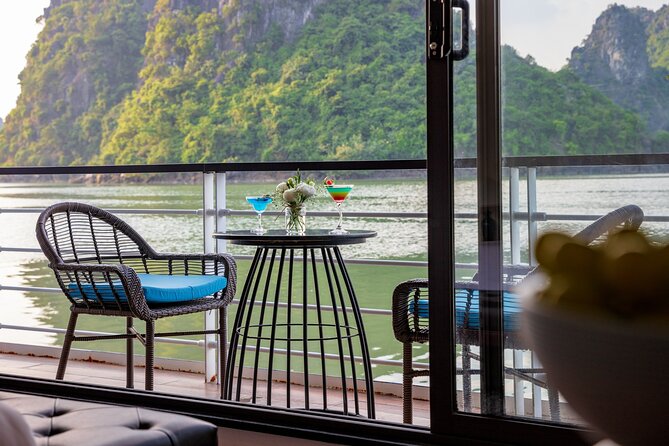 Halong Bay Cruise 2 days 1 night from Hanoi included transfer - Food, water, and the cabin comfort details that matter