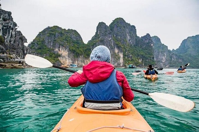 Halong Bay Cruise With Cave, Kayaking, Swimming - Buffet Lunch - Ti Top Island: The Sandy Break and the View Climb
