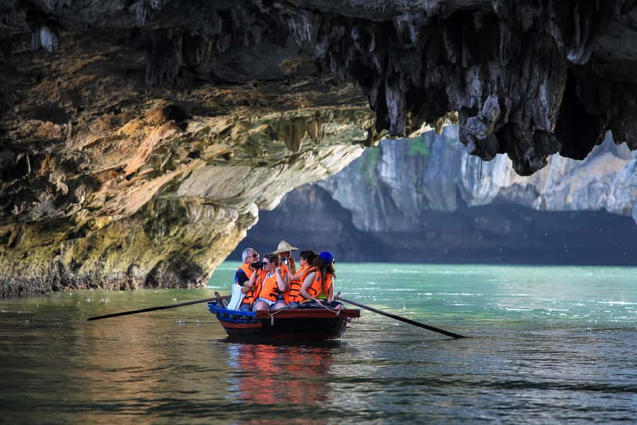 Halong Bay: Day Cruise with Caves, Kayaking & Sunset Party - A One-Day Halong Bay Fix: Caves, Kayak Time, Titop Views