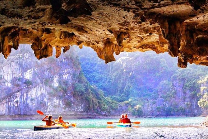 Halong Bay Day Tour By Diamond Era Cruise,Titop,Sung Sot & kayak - Ti Top Island: panoramic views, limited time, and the swim question
