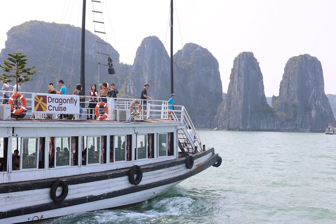 Halong Bay Day Tour Islands, Cave, Kayak. Lunch. All inclusive - Pickup, pacing, and the group size cap