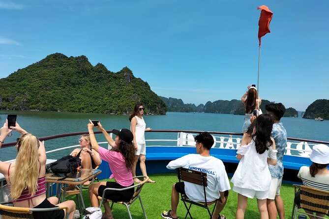 Halong Bay Day Tour With Titop Island, Cave, Kayak & Lunch - Food and drinks: what’s included, what to bring