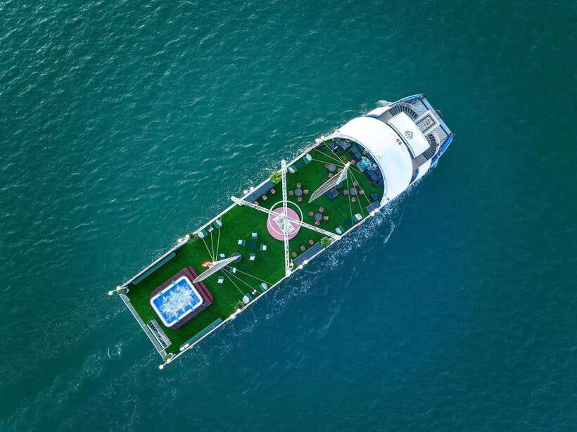 Halong Bay Luxury Cruise: Kayak&Swim,Cave, Party BEST SELLER - From Hanoi to Halong Bay: what the morning schedule feels like