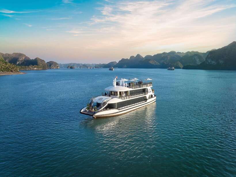 Halong Bay: Luxury Day Cruise with Buffet, Kayak, Swim - How this Ha Long Bay day cruise balances action with payoff