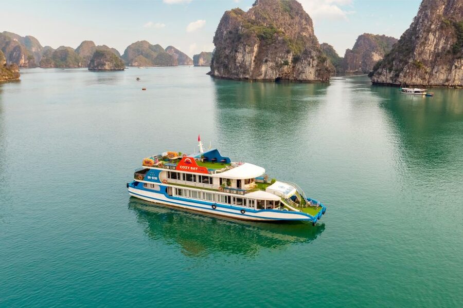 Halong Bay: Luxury Day Cruise with Buffet, Kayak, Swim - The onboard buffet lunch: what you actually need to know